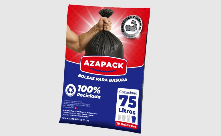 Azapack — identidad visual para soluciones de limpieza de alta resistencia